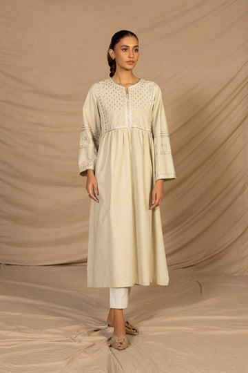 Sapphire PRE CL22V12 1 1 Embroidered M?lange Frock Winter Vol 1 RTW 2022 Online Shopping